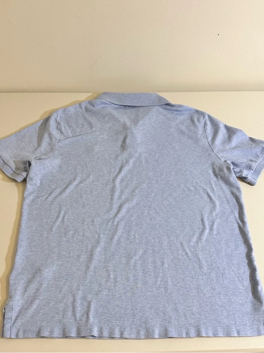 Polo by Ralph Lauren Heather Light Blue Polo Large Red Pony Short Sleeve Preppy